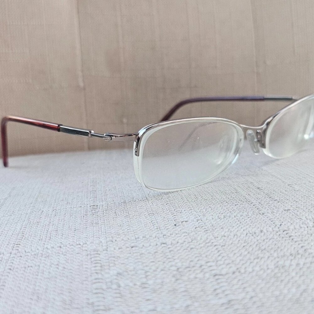 Coach Women Eyeglasses HANNAH 105 SAND Half Rim Glasses 50[]17 135 Eye Wear - Picture 3 of 12